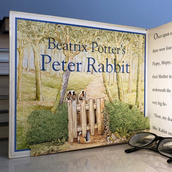 Book Pop-up Beatrix Potter Peter Rabbit Authorised Edition 1991 - Picture 10 of 14